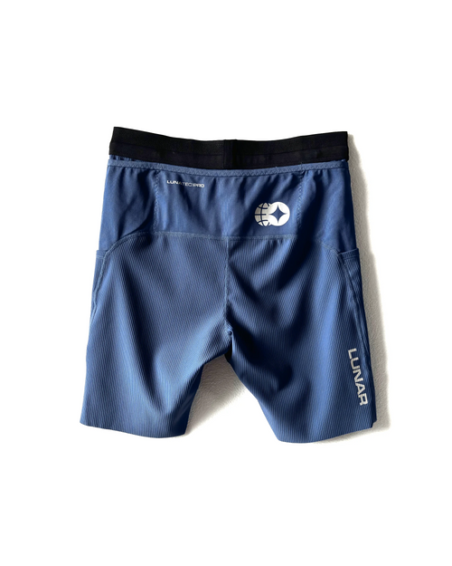 LHT-01 COBALT 7" HALF TIGHTS